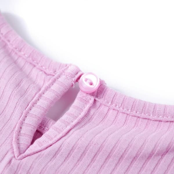 vidaXL T-shirt til børn str. 140 lyserød
