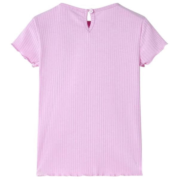 vidaXL T-shirt til børn str. 140 lyserød