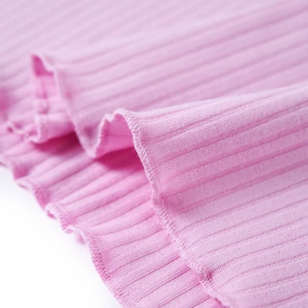 vidaXL Lasten T-paita vaalea pinkki 128