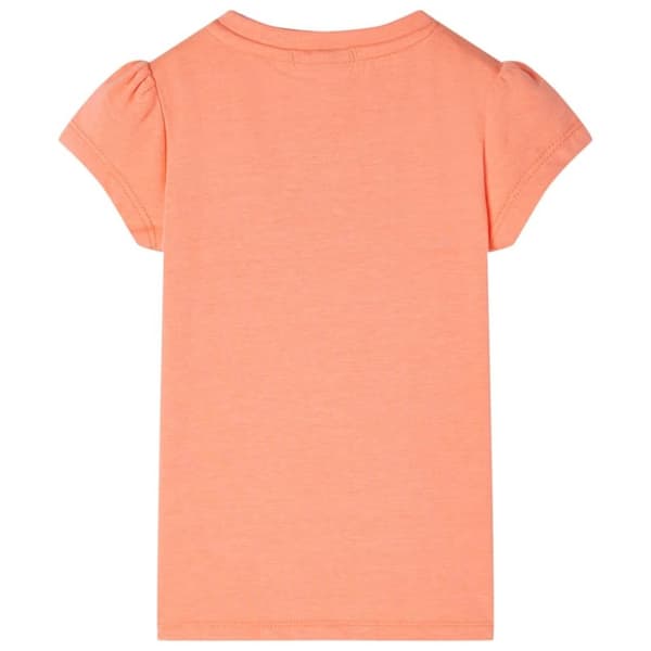 vidaXL T-shirt til børn str. 116 neon-orange