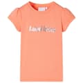 Miniatyrbillede 1 af 7: vidaXL T-shirt til børn str. 116 neon-orange