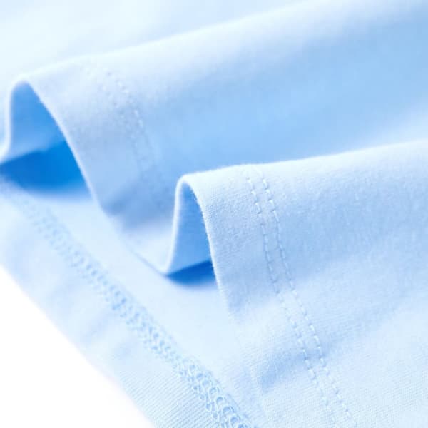 vidaXL T-shirt til børn str. 128 lyseblå