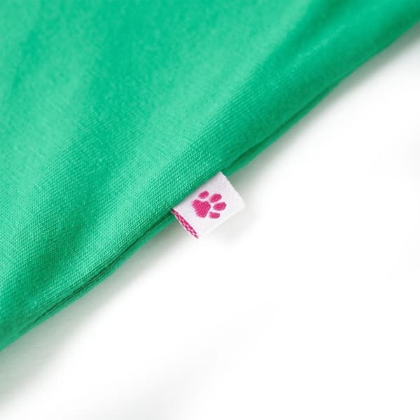 vidaXL T-shirt til børn str. 128 grøn