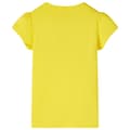 Miniatyrbild 2 av 7: vidaXL T-shirt för barn gul 128