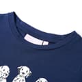 Miniatyrbild 3 av 7: vidaXL T-shirt för barn marinblå 140