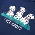 Miniatyrbild 4 av 7: vidaXL T-shirt för barn marinblå 140