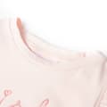 Miniatyrbild 3 av 7: vidaXL T-shirt med volangärmar för barn mjuk rosa 140