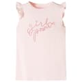 Miniatyrbild 1 av 7: vidaXL T-shirt med volangärmar för barn mjuk rosa 140