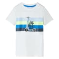 Miniatyrbild 1 av 7: vidaXL T-shirt för barn ecru 104