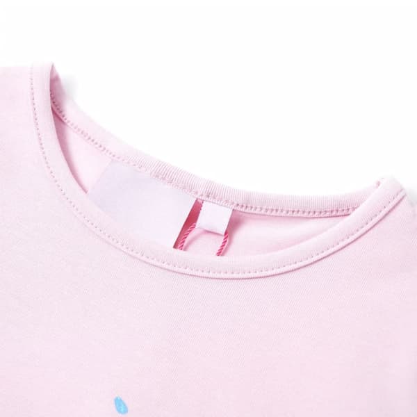 vidaXL T-shirt för barn lila 116