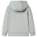 Miniatyrbild 2 av 7: vidaXL Barnhoodie med dragkedja khaki melange 128