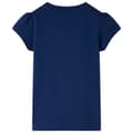 Miniatyrbillede 2 af 7: vidaXL T-shirt til børn str. 128 marineblå