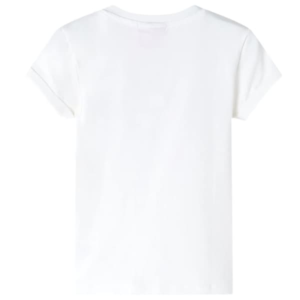 vidaXL Lasten T-paita ecru 140
