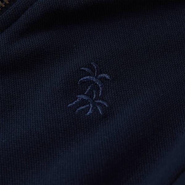 vidaXL Sweatshirt til børn str. 128 med lynlås marineblå