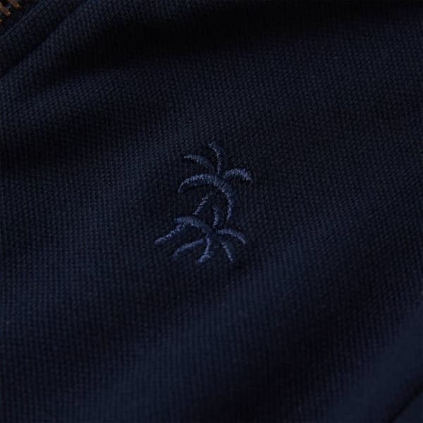 vidaXL Sweatshirt til børn str. 104 med lynlås marineblå