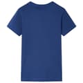 Miniatyrbild 2 av 7: vidaXL T-shirt för barn mörkblå 116