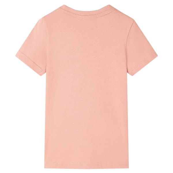 vidaXL T-shirt för barn ljus orange 92