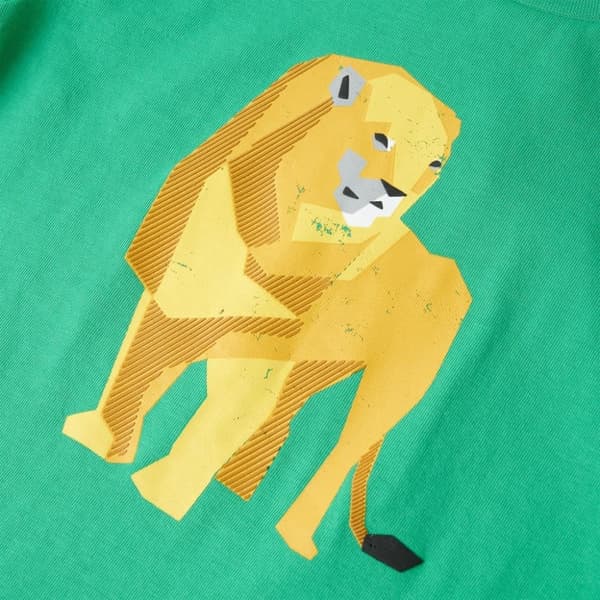 vidaXL T-shirt för barn grön 92