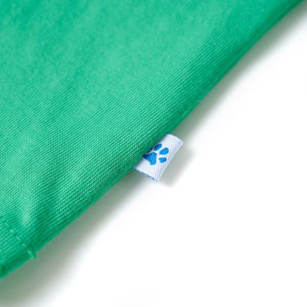 vidaXL T-shirt för barn grön 92