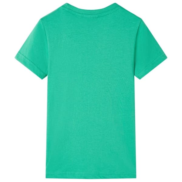 vidaXL T-shirt för barn grön 92