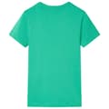 Miniatyrbild 2 av 7: vidaXL T-shirt för barn grön 116