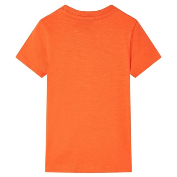 vidaXL T-shirt til børn str. 116 orange