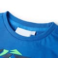 Miniatyrbillede 3 af 7: vidaXL T-shirt til børn str. 104 blå