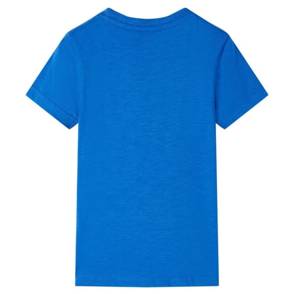 vidaXL T-shirt til børn str. 104 blå