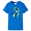Miniatyrbillede 1 af 7: vidaXL T-shirt til børn str. 104 blå