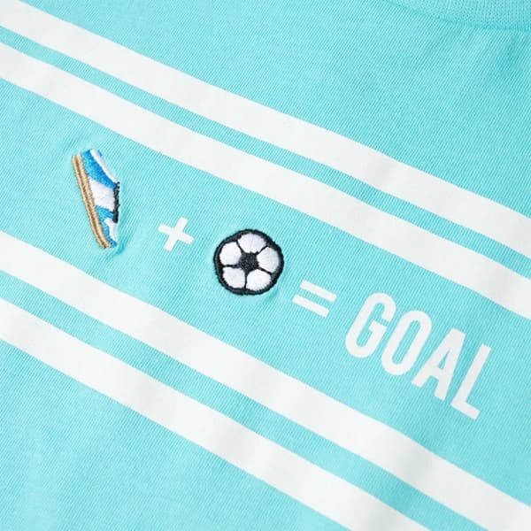 vidaXL T-shirt til børn str. 92 akvamarinblå