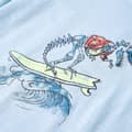 Miniatyrbild 4 av 7: vidaXL T-shirt för barn ljusblå 128