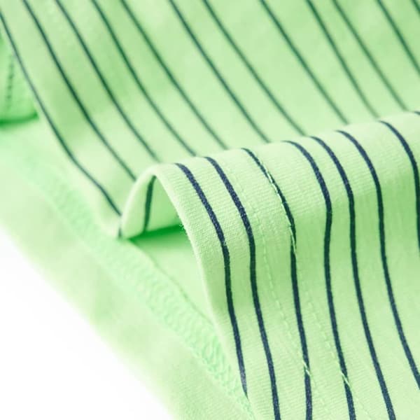 vidaXL T-shirt för barn neongrön 104