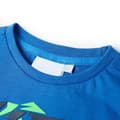 Miniatyrbild 3 av 7: vidaXL T-shirt för barn blå 116