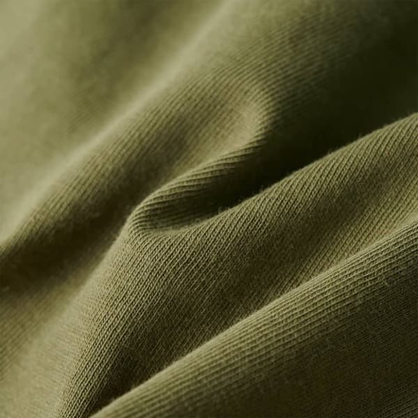 vidaXL T-shirt för barn khaki 92