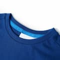 Miniatyrbild 3 av 7: vidaXL T-shirt för barn mörkblå 140