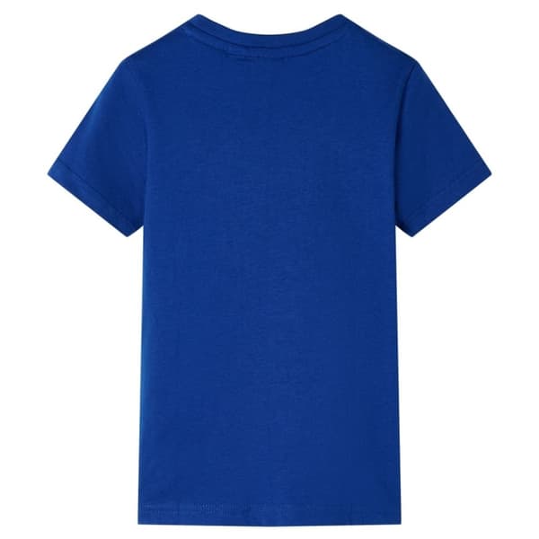 vidaXL T-shirt för barn mörkblå 140