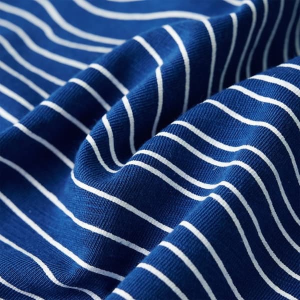 vidaXL T-shirt för barn mörkblå 104