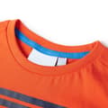 Miniatyrbild 3 av 7: vidaXL T-shirt för barn mörk orange 140