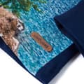 Miniatyrbild 5 av 7: vidaXL T-shirt med långa ärmar för barn marinblå 140