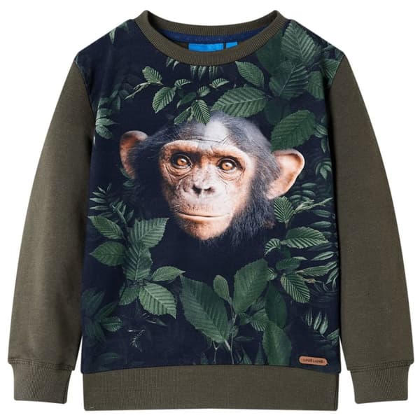 vidaXL Lasten collegepaita khaki 140