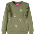 Pikkukuva 1 / 7: vidaXL Lasten collegepaita khaki 116