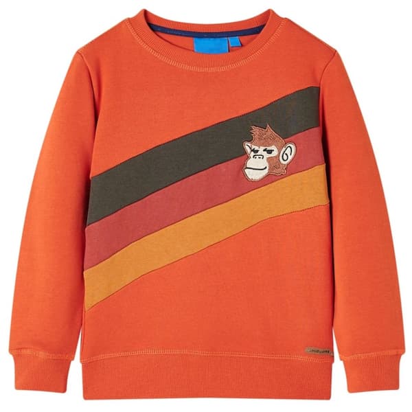 vidaXL Lasten collegepaita oranssi 128