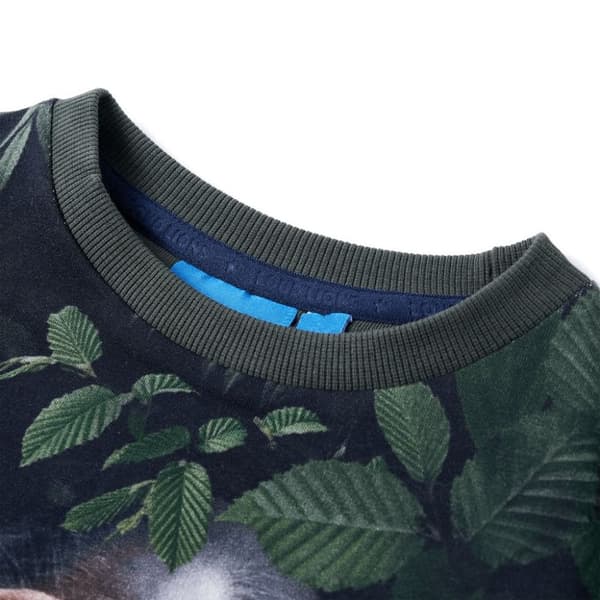 vidaXL Barnegenser mørkekaki 128