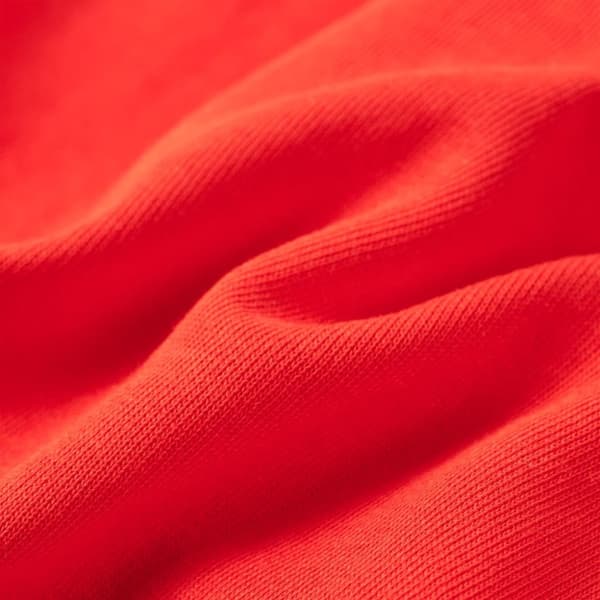 vidaXL Barnhoodie röd 128