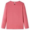 Miniatyrbillede 2 af 7: vidaXL Langærmet T-shirt til børn str. 104 gammelrosa