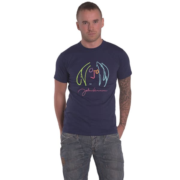 John Lennon Self Portrait Full Colour T Shirt