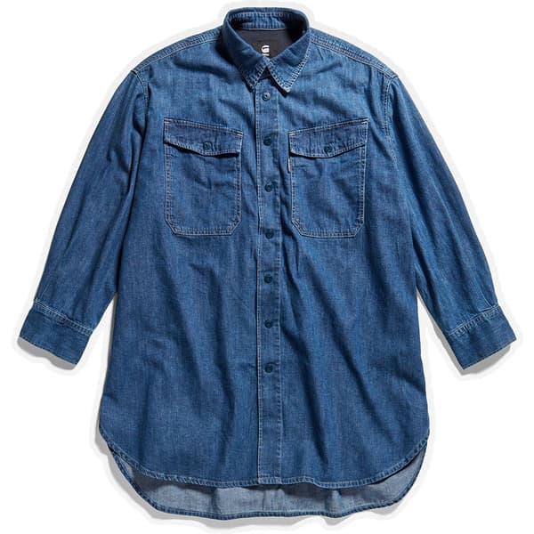 G-star Långärmad Tröja Oversized Blå XL Kvinna