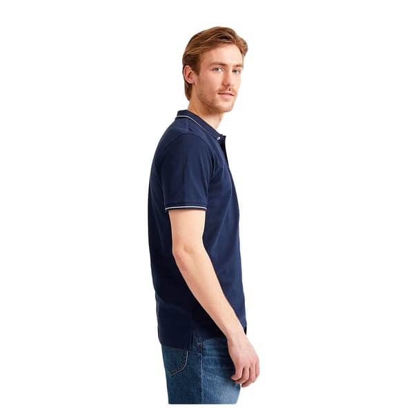 Lee Kortärmad Pikétröja Piqué Blå 2XL / Regular Man