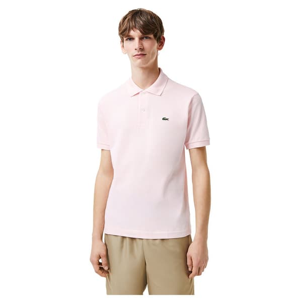 Lacoste Lyhythihainen Poolopaita Caiman Pinkki M Mies