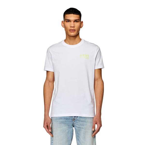 Diesel Kortærmet T-shirt Diegor K72 Hvid M Mand